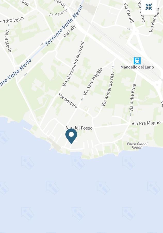 La Casina Al Lago Mandello del Lario Kültér fotó