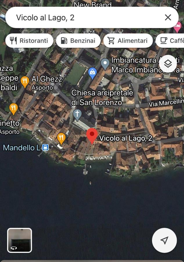 La Casina Al Lago Mandello del Lario Kültér fotó